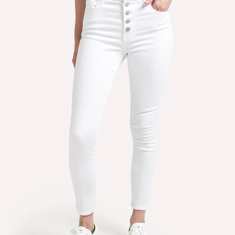 J Brand Lillie High Rise Cropped Skinny Jeans 27